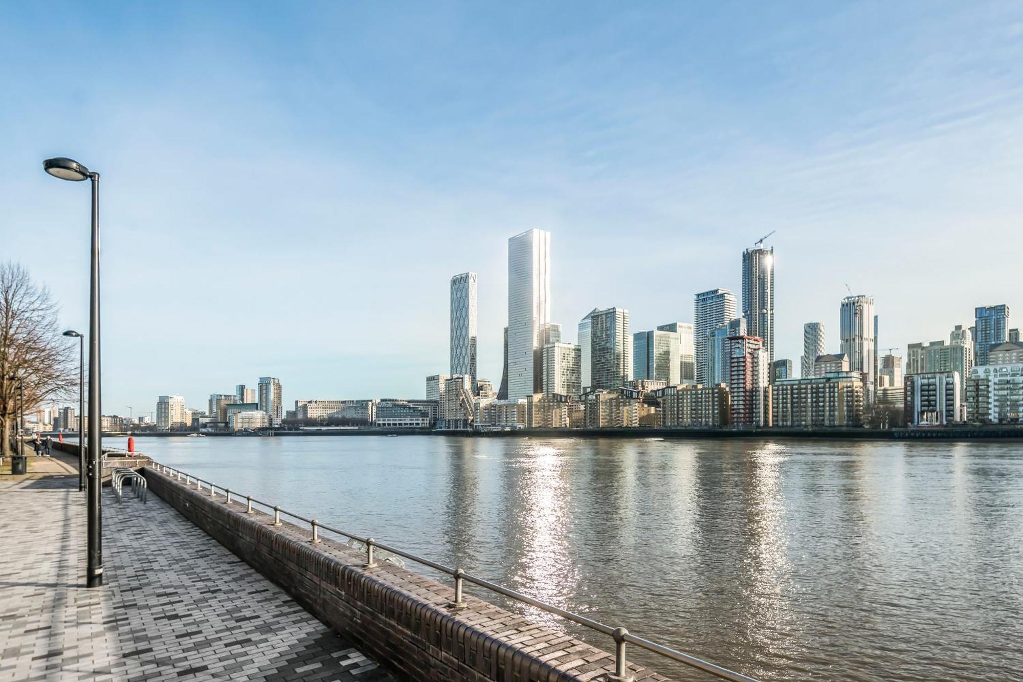 Stunning Massive Bedroom +Direct Thames River View Λονδίνο Εξωτερικό φωτογραφία