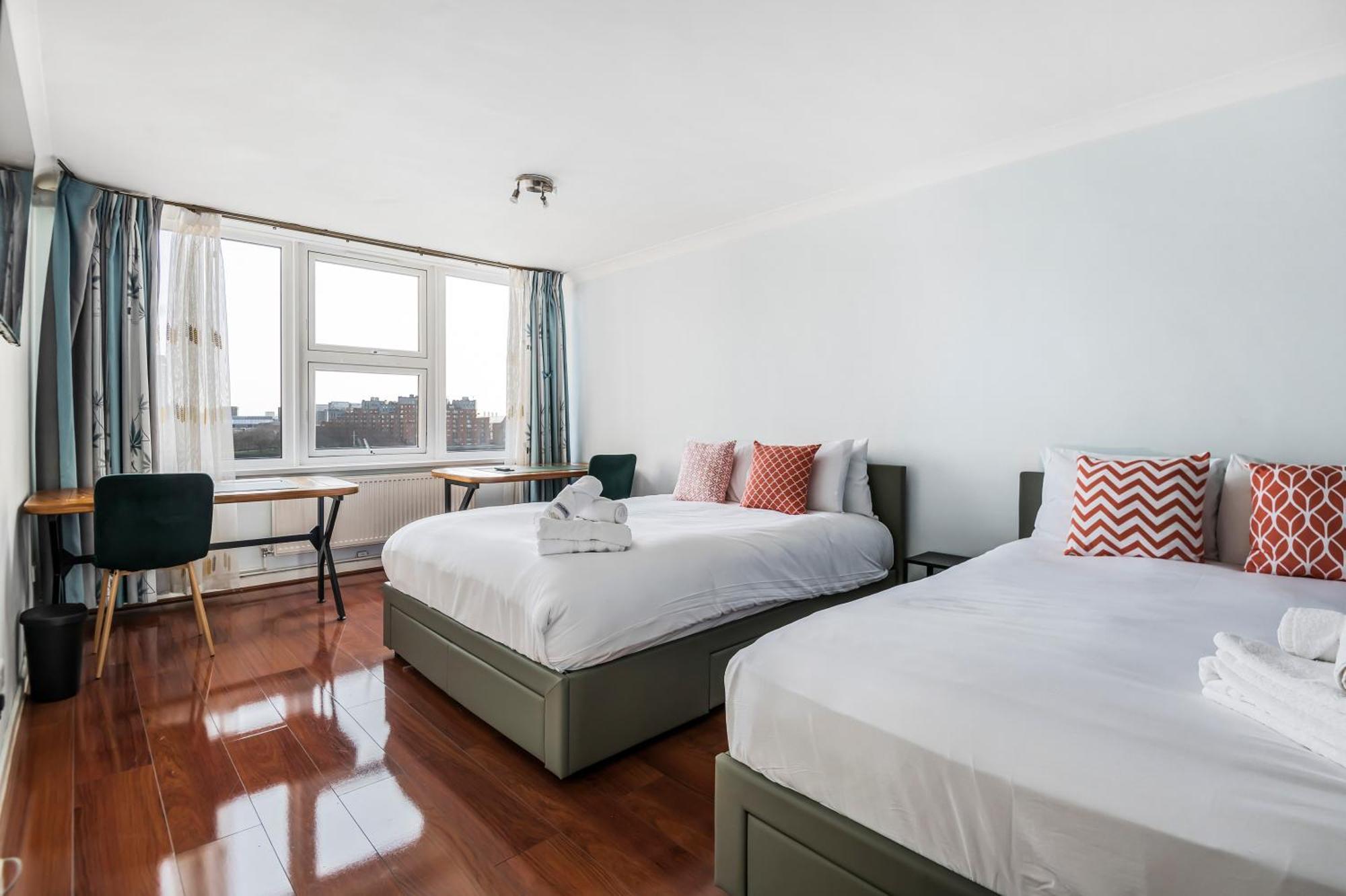 Stunning Massive Bedroom +Direct Thames River View Λονδίνο Εξωτερικό φωτογραφία